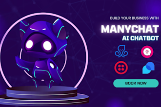create a smart ai chatbot using manychat landbot twilio tidio