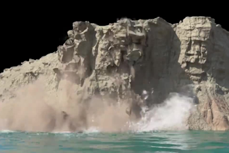 create 3d vfx water simulation, fire and smoke simulation