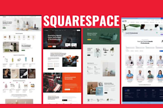 develop squarespace website development square online store ecommerce website