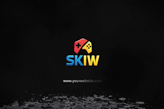 create a high energy, explosive introduction for your logo