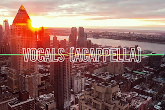make acapella vocals or instrumentals from your media file