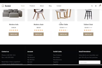 design and develop a custom wordpress online store