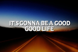 make an animated lyric music video for your song
