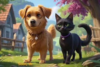 create lovely 3d ai animated stories for kids