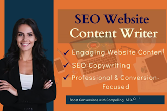 do sales copywriting and be your SEO website content writer