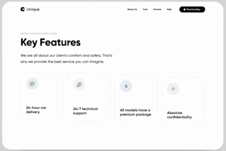 redesign car rental website, car wash car detailing car booking website turo