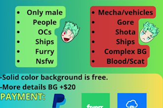 draw commissions, fanarts and ocs gay, yaoi,bara nsfw