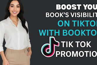 viral booktok tiktok video amazon kdp ads book promotion marketing ranking video