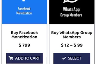 create a dynamic wordpress ecommerce website