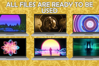 create 1000 vj loops free copyright stock footage
