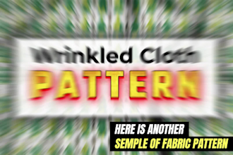create unique textile seamless patterns or clothing designs