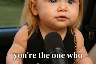 do ai baby podcast ai new baby video ai baby talking podcast viral reels video