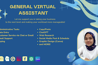 be your personal administrative virtual assistant