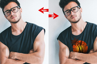design a high quality photoshop mockup for your brand