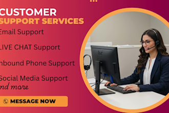 be your live chat support customer support customer service agent email support