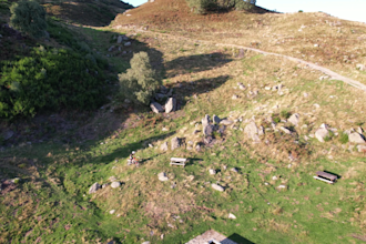 make videos with the drone and edit them in english