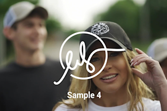animate your initials in almost gary vee signature style