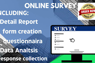 setup responsive online form quiz survey using google forms or jotform