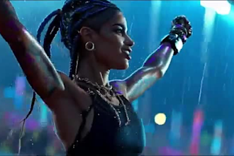 create unique ai music video ai anime animation lyrics video rap song hiphop