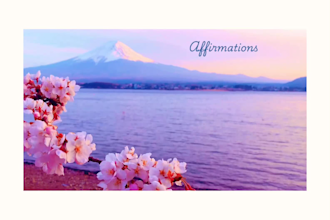 create custom affirmation art with your name and spiritual intention
