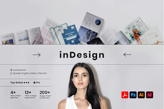 create your adobe indesign project