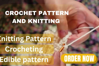translate and write crochet patterns from english to other languages