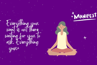 write law of attraction and visualization guided meditation