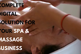 create fitness trainer, massage or gym website for you