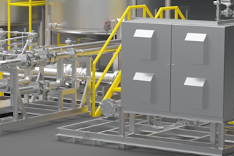 do 3d industrial product animation or technical animation