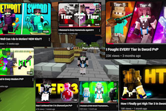 edit your minecraft pvp video