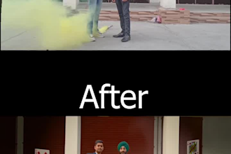do video editing, colour grading, designing