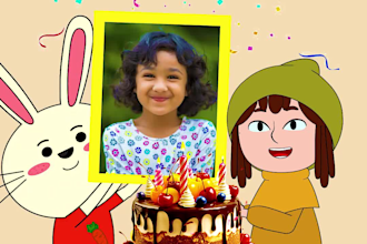 make a fantastic happy birthday animation wish