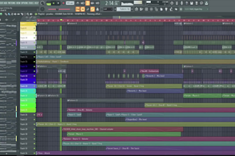 produce a synthwave track in a retro style for you