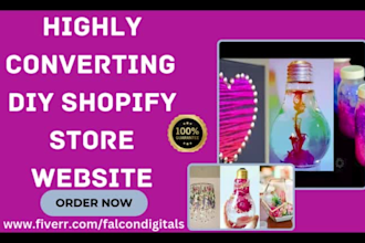design DIY arts, crafting, blogging, elegant labelling, household shopify store