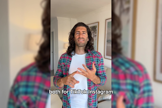 write a video script in spanish for ugc tiktok, instagram