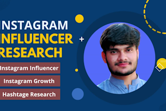 do expert instagram influencer research