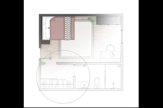 colored your 2d floor plan real estate