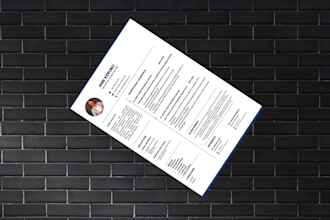 create professional resume design, CV design and cover letter template