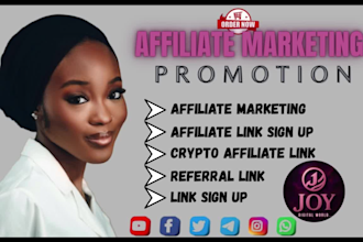do affiliate referral link promotion, affiliate marketing affiliate link sign up