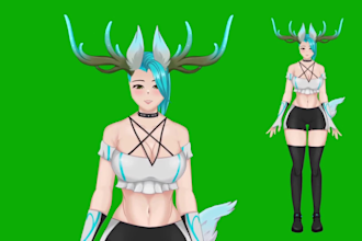 design and rig your vtuber model into live2d rigging, vtuber, live2d