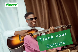 be your professional session guitarist