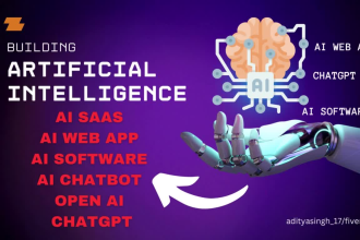 develop artificial intelligent software website apps with ai