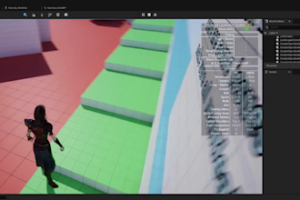 unreal engine 5 multiplayer game, unreal engine blueprint and 3d environment