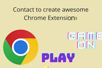 create custom chrome extension tailored to your needs