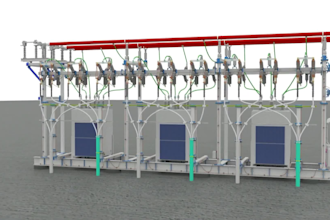 create photorealistic 3d industrial animation engineering process animation