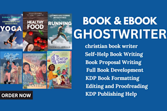 ghostwrite christian book format prayer journal amazon kindle ebook  kdp upload