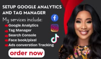 setup or fix analytics ga4, google tag manager GTM, website conversion