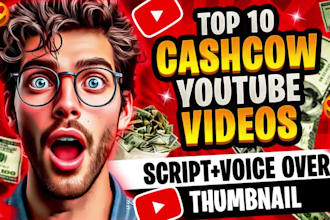 create youtube cash cow videos and faceless cash cow videos