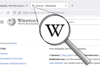 design tech, crypto, website, app icon logo with favicon