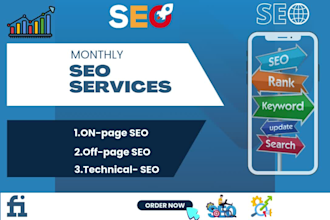 rank website on google first page with monthly SEO services